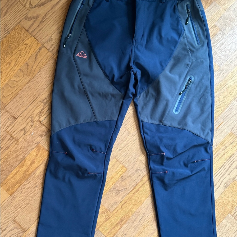 Women’s Blue and Gray Outdoor Pants XL